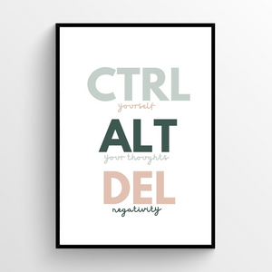 Ctrl, Alt, Del (Pastel)