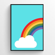 Load image into Gallery viewer, Rainbow and Cloud
